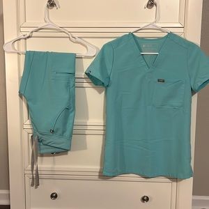 Figs Fresh Aqua Catarina/Zamora Set XXS/XXSP